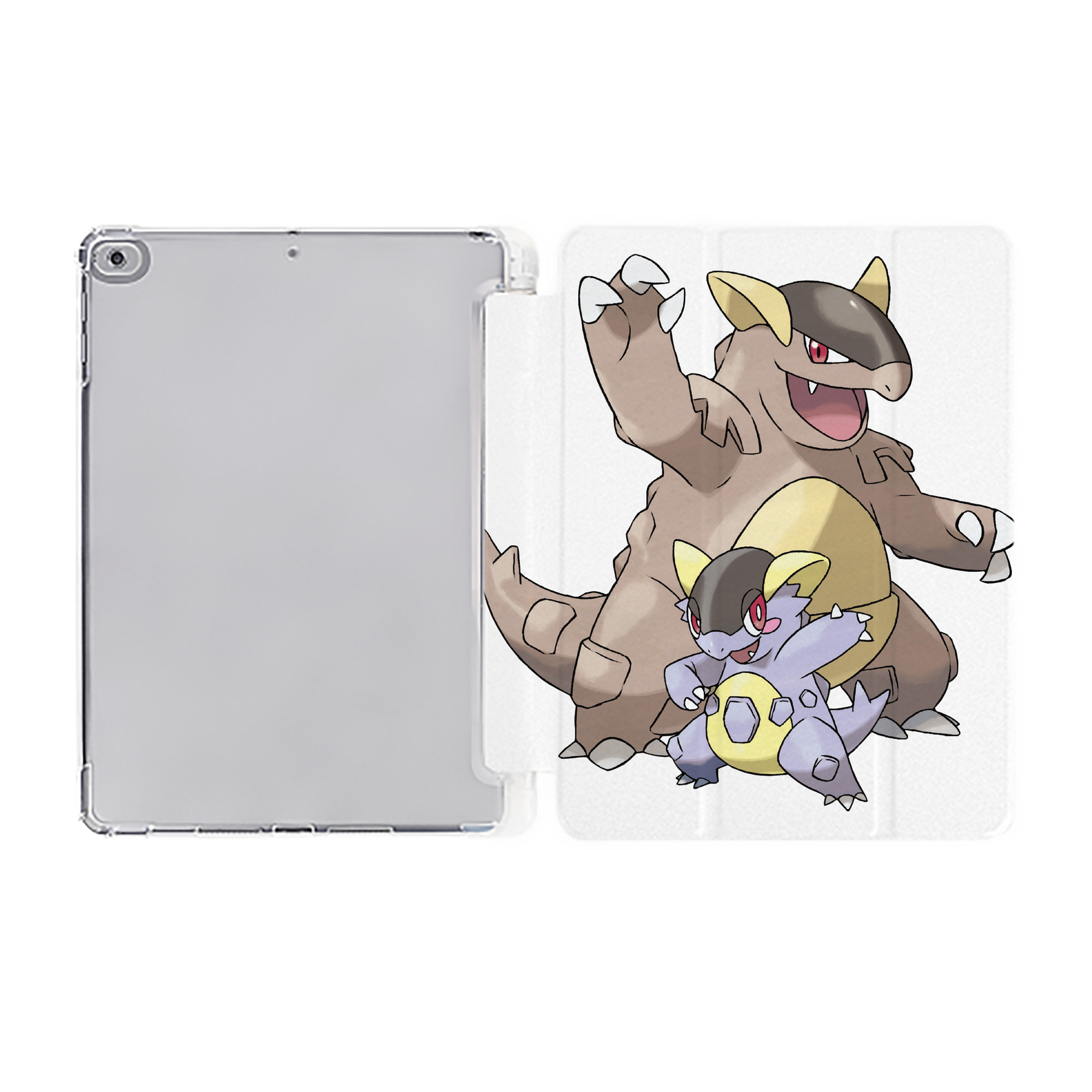 （画像用） ポケットモンスター Pokémon IPad ケース ペン収納付き 三つ折りスタンド PUレザー×シリコン 対応機種9.5/10.5/10.9インチ